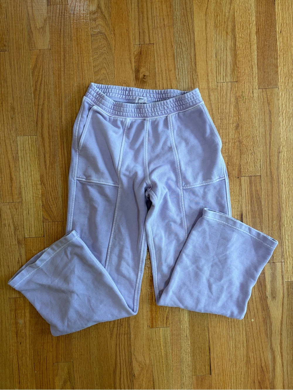 Comfy Aerie Lilac Wide Leg Sweatpants, Size XS